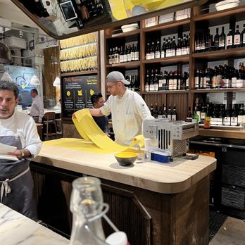 Il Pastaio di Eataly - two chefs in a kitchen - Italian Near Me - New York, New York