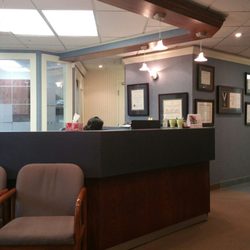 Front desk area