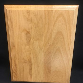 Bud's Trophy Case - 8x10 Alderwood plaque - Trophy Shops Near Me - Bossier City, Louisiana