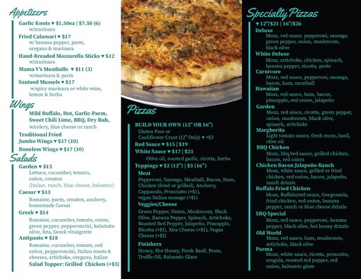 Menu photo 1 Vco Pizzeria Sarasota, FL