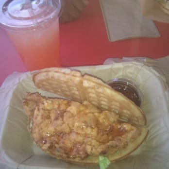 Bruxie - the waffles were so hard it killed the roof of my mouth!! - Sandwiches Near Me - Orange, California