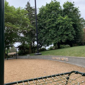 Salmon Bay Park - Where to get on the zipline swing. - Parks Near Me - Seattle, Washington Salmon Bay Park - Where to get on the zipline swing. - Parks Near Me - Seattle, Washington