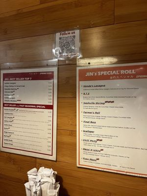 Menu photo 2 Sushi Jin Silver Spring, MD