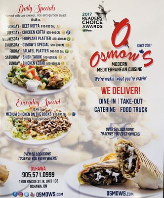 Menu photo 2 Osmows Oshawa, ON