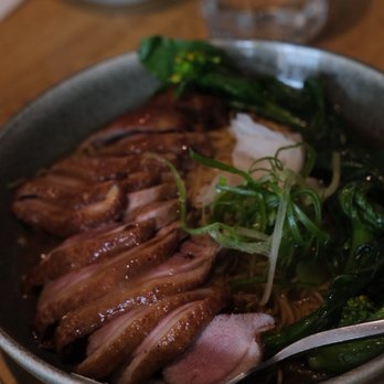 Khao Tiew - duck with duck gravy and crispy noodles - Thai Near Me - San Francisco, California