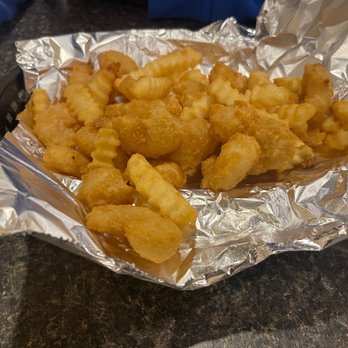 Kendall’s Kountry Kitchen - Popcorn shrimp and fries - Seafood Near Me - Onley, Virginia