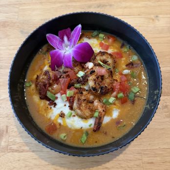 Smoke Soul Kitchen - Shrimp & Grits - Soul Food Near Me - San Francisco, California