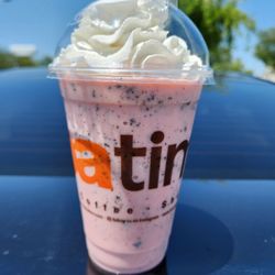 It’s Boba Time- Fresno - Strawberry Oreo Shake