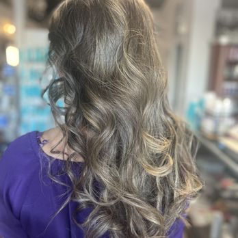 Jade Salon - SIDE VIEW: Hair cut, balayage coloring, styling (curls) all done by Nikki - Skin Care Near Me - San Diego, California Jade Salon - SIDE VIEW: Hair cut, balayage coloring, styling (curls) all done by Nikki - Skin Care Near Me - San Diego, California