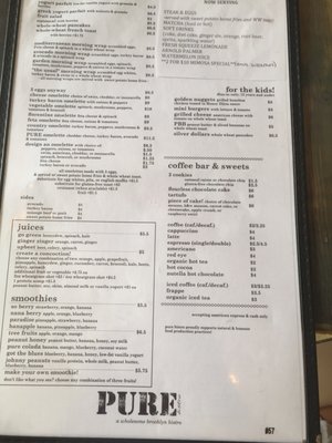 Menu photo 8 Pure Bistro Brooklyn, NY