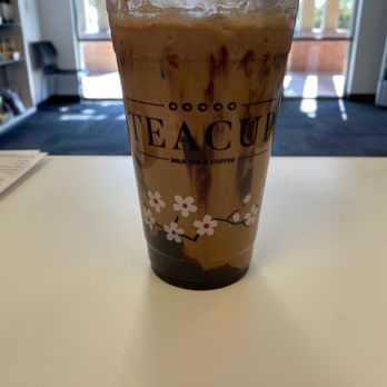 Teacup - Large mocha, extra shot, extra mocha, extra brown sugar and vanilla. It's divine. - Coffee & Tea Near Me - Litchfield Park, Arizona Teacup - Large mocha, extra shot, extra mocha, extra brown sugar and vanilla. It's divine. - Coffee & Tea Near Me - Litchfield Park, Arizona