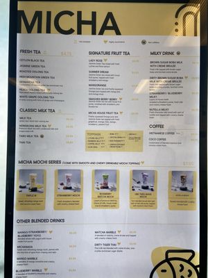 Menu photo 2 Micha Boba Tea Bar Stanton, CA Menu photo 2 Micha Boba Tea Bar Stanton, CA