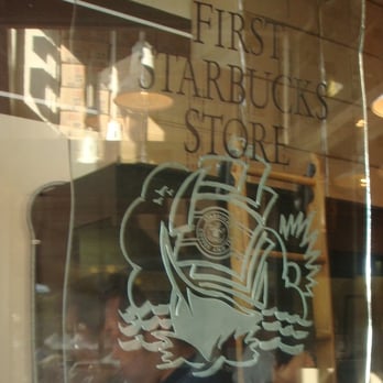Starbucks - Logo on the window - Coffee & Tea Near Me - Seattle, Washington Starbucks - Logo on the window - Coffee & Tea Near Me - Seattle, Washington
