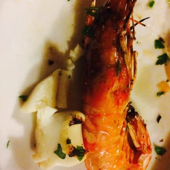 Add'u' Mimi' - Took a pic just before finishing up our grilled catch of the day! Sooo fresh! - Italian Near Me - Pompei, NA