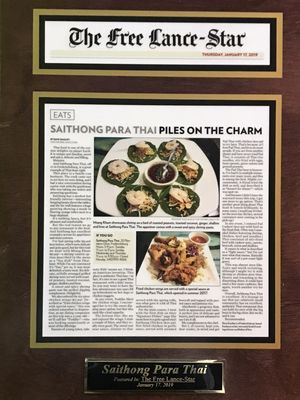 Menu photo 8 Saithong Para Thai Fredericksburg, VA Menu photo 8 Saithong Para Thai Fredericksburg, VA