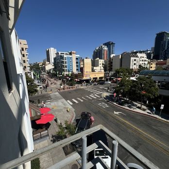 La Pensione Hotel - Our balcony - Hotels Near Me - San Diego, California