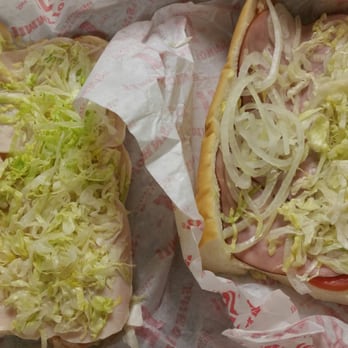 Jimmy John's - Sucks. Nothing in there. We don't go never again. that was first time and last time. Only a lot of lettuce. - Sandwiches Near Me - Pensacola, Florida Jimmy John's - Sucks. Nothing in there. We don't go never again. that was first time and last time. Only a lot of lettuce. - Sandwiches Near Me - Pensacola, Florida