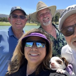 Bear Creek Golf Club - Fun golf tournament w/ these guys! But, boy was it hottttt!