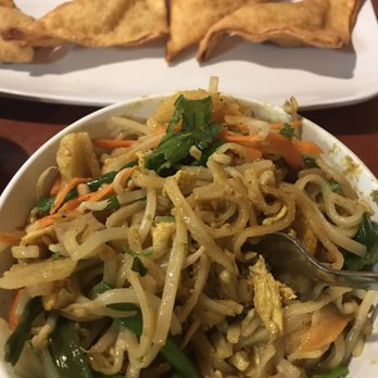 Asian Grill - Shanghai noodles (curry) and Crab Rangoon. - Asian Fusion Near Me - Noblesville, Indiana Asian Grill - Shanghai noodles (curry) and Crab Rangoon. - Asian Fusion Near Me - Noblesville, Indiana