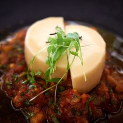 100 Sails Restaurant & Bar - Heart of palm w/ kamuela tomato ogo relish