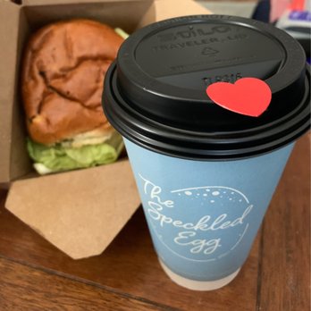 The Speckled Egg PGH - T.S.E. Breakfast Sando and a Mocha - Breakfast & Brunch Near Me - Pittsburgh, Pennsylvania