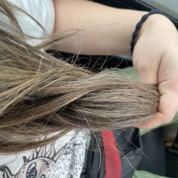 Love + Roots - First attempt- super pale brown - Hair Salons Near Me - Austin, Texas