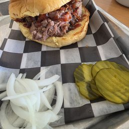 Brisket sandwich Brisket sandwich