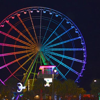 SkyWheel Myrtle Beach - Colorful - Amusement Parks Near Me - Myrtle Beach, South Carolina SkyWheel Myrtle Beach - Colorful - Amusement Parks Near Me - Myrtle Beach, South Carolina