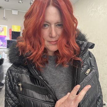 Saraya Salon - New haircut w red hair color. I couldn't love it any more. 100 thank yous, Saraya Salon! You have a client for life. - Hair Salons Near Me - Chicago, Illinois Saraya Salon - New haircut w red hair color. I couldn't love it any more. 100 thank yous, Saraya Salon! You have a client for life. - Hair Salons Near Me - Chicago, Illinois