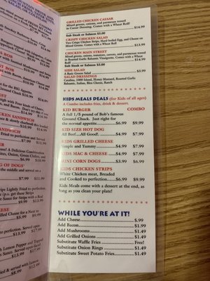 Menu photo 4 Burger Bob's Bozeman, MT