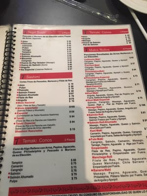 Menu photo 1 Obento Sushi Puebla, PUE