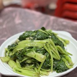愛文生 - Ong Choy with Shrimp Paste
