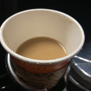 Donuts & Things - I refilled the cup about an inch worth.  I didn't know they don't offer refills.  I would gladly have paid for it.  Geez!!! - Bakeries Near Me - Morgan Hill, California