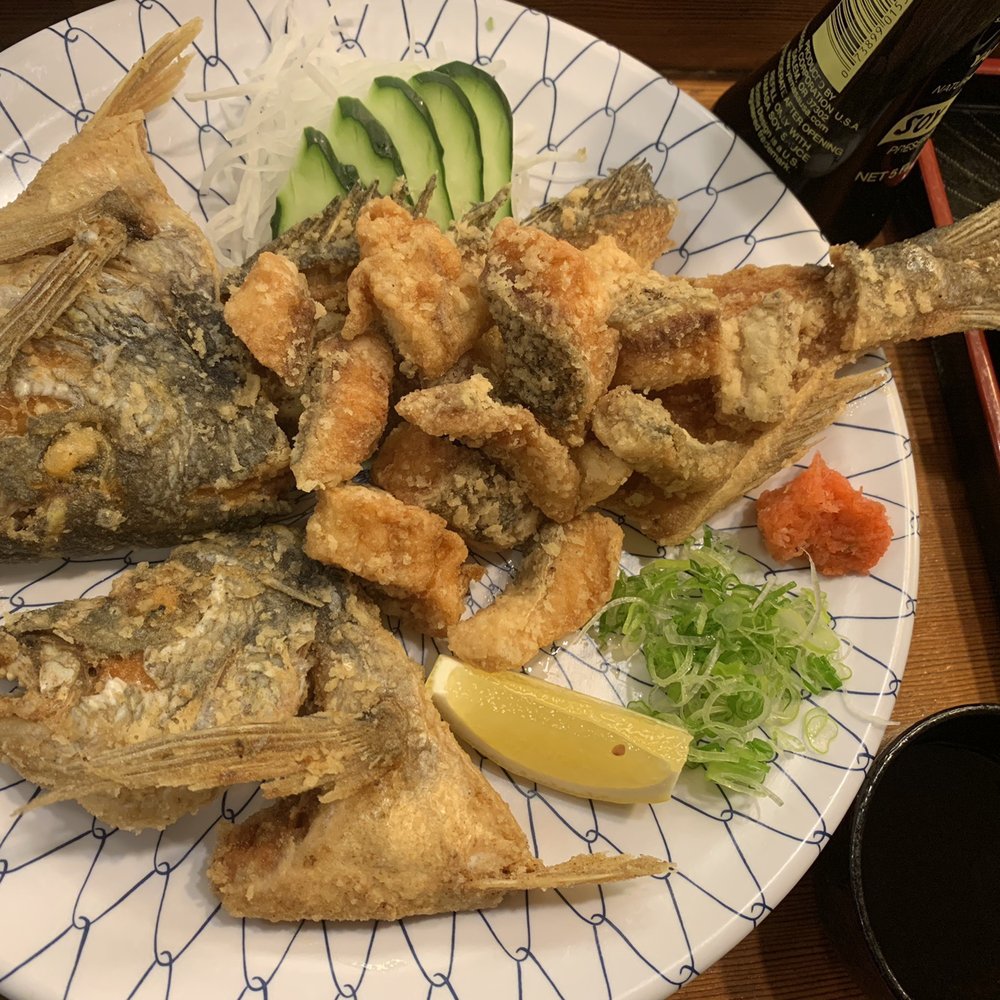 Kantaro Sushi - Deep fried snapper after the sashimi - Sushi Bars Near Me - Torrance, California Kantaro Sushi - Deep fried snapper after the sashimi - Sushi Bars Near Me - Torrance, California