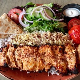 Flat Cut Chicken Kabob Plate
