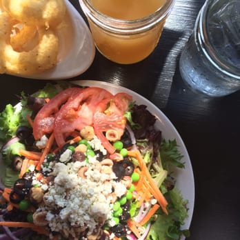 Jack Sprats - House salad, onion rings, kombucha. - American Near Me - Cottage Grove, Oregon