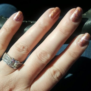 Lily Nails Spa - Lily suggested I try their new no chip polish. Its fun and done very nicely. - Nail Salons Near Me - Huntley, Illinois
