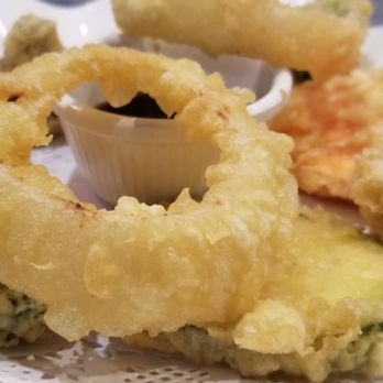 MK's Sushi - Fort Worth - Tempura veggies. I bit into the sweet potato one before thinking to take a pic - Sushi Bars Near Me - Fort Worth, Texas MK's Sushi - Fort Worth - Tempura veggies. I bit into the sweet potato one before thinking to take a pic - Sushi Bars Near Me - Fort Worth, Texas