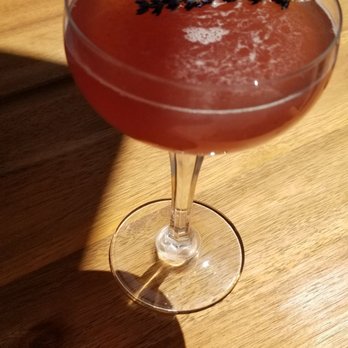 Lower Mills Tavern - Violet Eyes Cocktail ($12) - Cocktail Bars Near Me - Boston, Massachusetts Lower Mills Tavern - Violet Eyes Cocktail ($12) - Cocktail Bars Near Me - Boston, Massachusetts