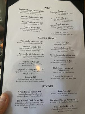 Menu photo 2 Forcella Boston, MA