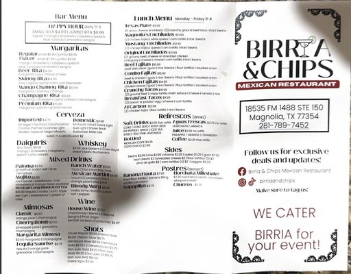 Menu photo 1 Birria & Chips Magnolia, TX Menu photo 1 Birria & Chips Magnolia, TX