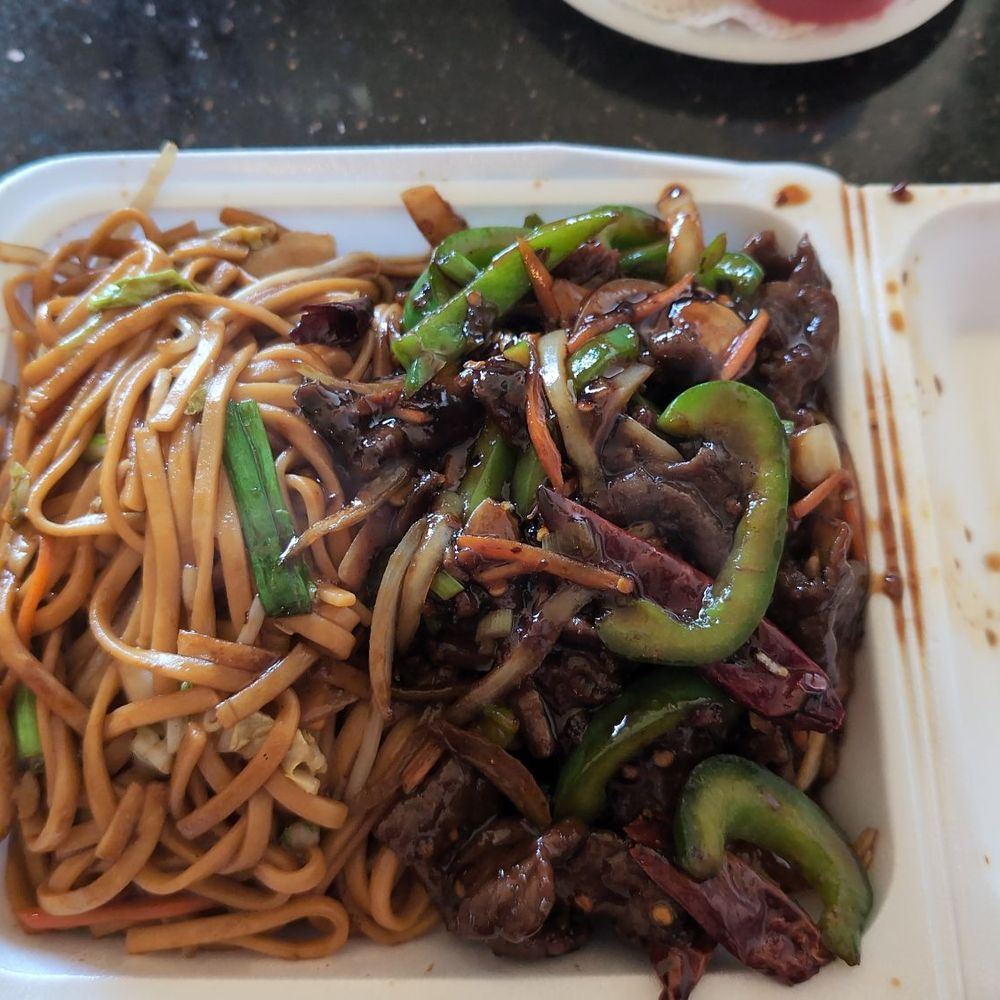 Mongolian Beef with Chow Mein