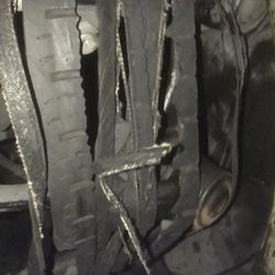 NTB-National Tire & Battery - Tire seam wrapped around the axel