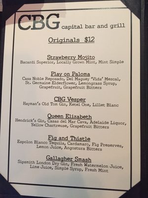 Menu photo 3 Capital Bar and Grill Little Rock, AR