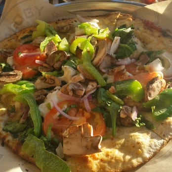 Pieology Pizzeria Southbay Pavillion Mall - My pizza! It was beyond delicious! Unlimited toppings $7.99!! I just noticed it was also vegetarian! - Pizza Near Me - Carson, California Pieology Pizzeria Southbay Pavillion Mall - My pizza! It was beyond delicious! Unlimited toppings $7.99!! I just noticed it was also vegetarian! - Pizza Near Me - Carson, California
