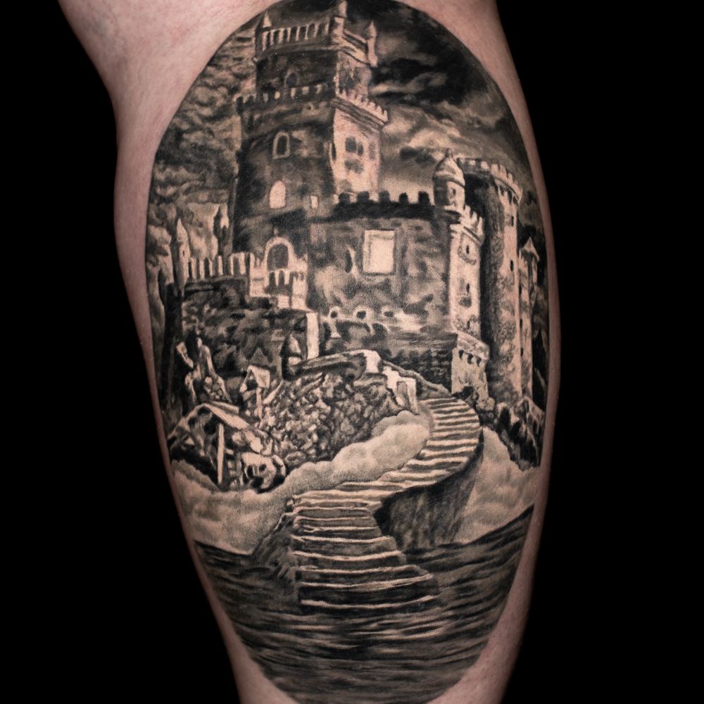 Sean Grimes' Wild West Tattoo Saloon Logo