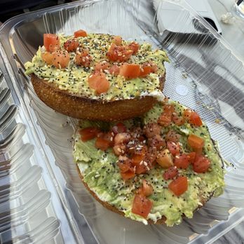 Aroma & Sabor Cafe - Avocado bagel - Coffee & Tea Near Me - Orange, California