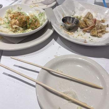 Bonefish Grill - Was was left of Big Bang Bang Shrimp - Seafood Near Me - Brandywine, Maryland