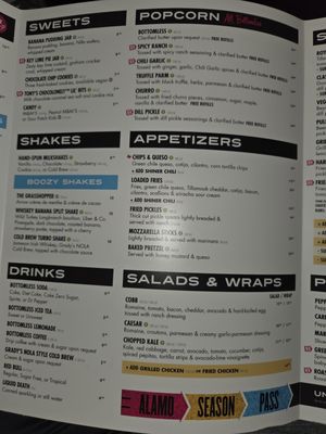 Menu photo 6 Alamo Drafthouse Cinema La Vista Omaha, NE