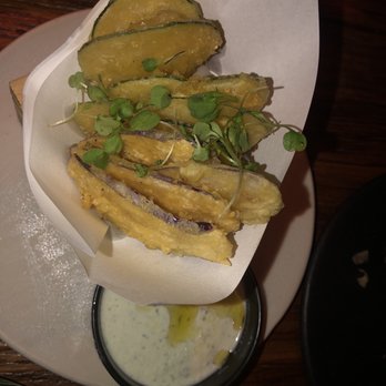 MILA Restaurant - Fried zucchini - Mediterranean Near Me - Miami Beach, Florida MILA Restaurant - Fried zucchini - Mediterranean Near Me - Miami Beach, Florida
